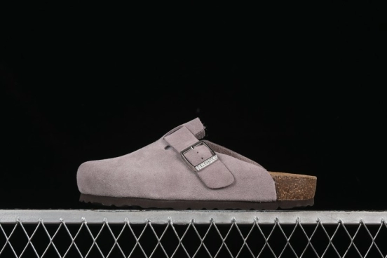 Birkenstock Arizona Soft Footbed Sandals with Suede Leather and Lambswool Lining - G.D4