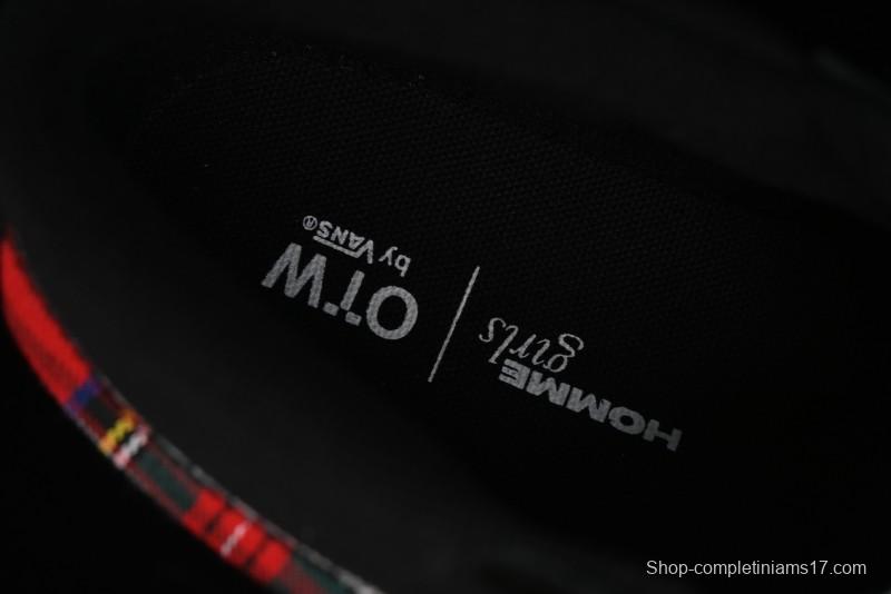 Vans Sk8-Mid Anaheim Collection Scottish Plaid Casual Low-Top Canvas Shoes - VN0A4UWIVNE