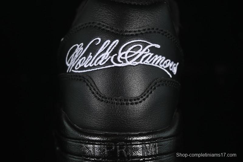 Nike Air Max 1 Retro Running Shoes with Half-Sole Air Cushion - HF8813-001