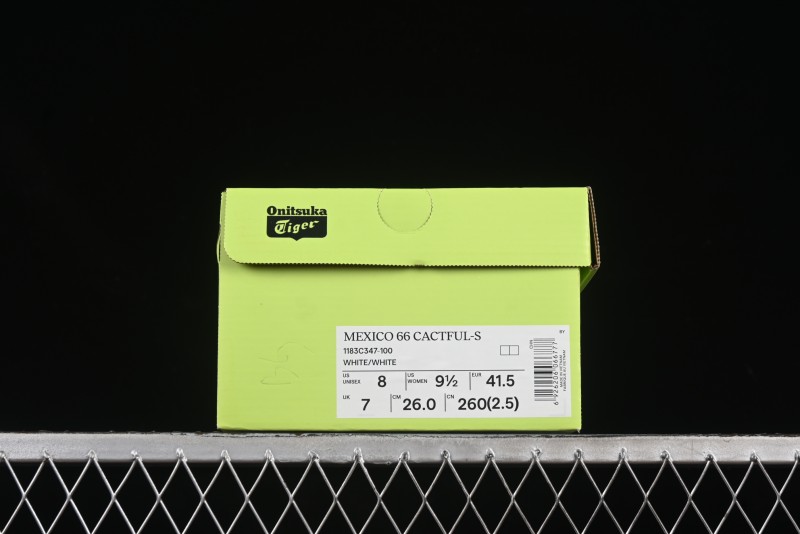 Onitsuka Tiger Mexico 66 Cactful-S Low Top Leather Running Sneakers in Pastel Color - 1183C347-100