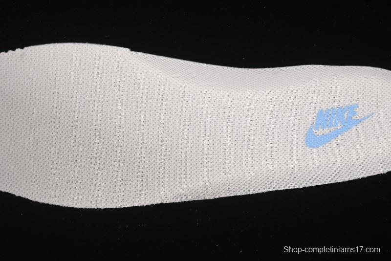 Nike Air Force 1 '07 Low Supreme Collaboration Blue Swoosh Gum Sole Casual Sneakers - XS1958-547