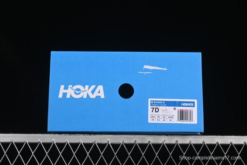 HOKA ONE ONE Bondi 9 Performance Cushion Running Shoes - 1162011 OLTM