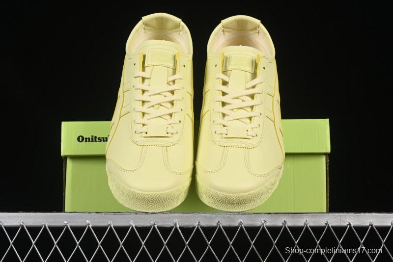 Onitsuka Tiger Mexico 66 Cactful-S Low-Top Leather Running Shoes in Pastel Colorway - 1183C347-750