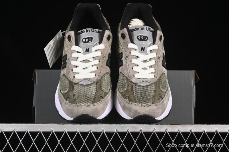 New Balance Made In USA M993 Classic Retro Running Shoes - U993JJ