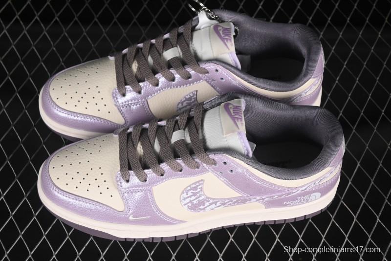 Nike SB Dunk Low The North Face Collaboration High-End Custom Anniversary Edition Low-Top Casual Skate Shoes - KK1333-039