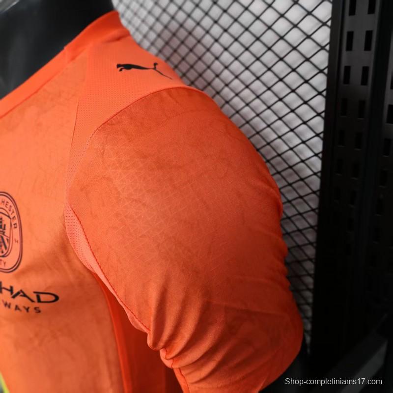 Player Version 25/26 KIDSUPER x MANCHESTER CITY Orange Jersey