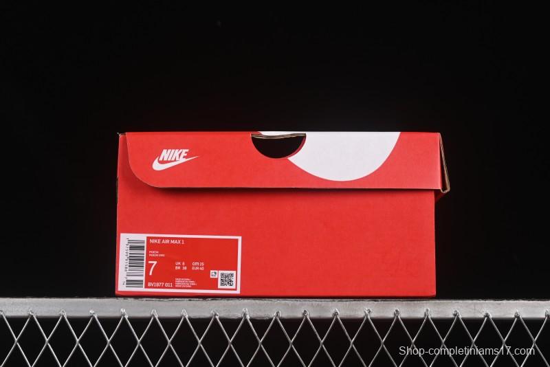 Nike Air Max 1 Retro Running Shoes with Half-Sole Air Cushion - BV1977-011