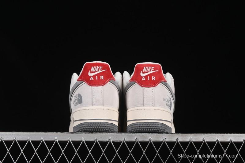 Nike Air Force 1'07 Low The North Face Collaboration Dual-Tone Snake Year Edition Casual Sneakers - YX5066-313