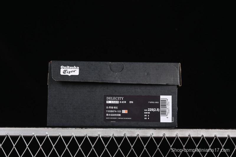 Onitsuka Tiger Delecity Thick Sole Low-Top Lifestyle Casual Shoes - 1183B874-103
