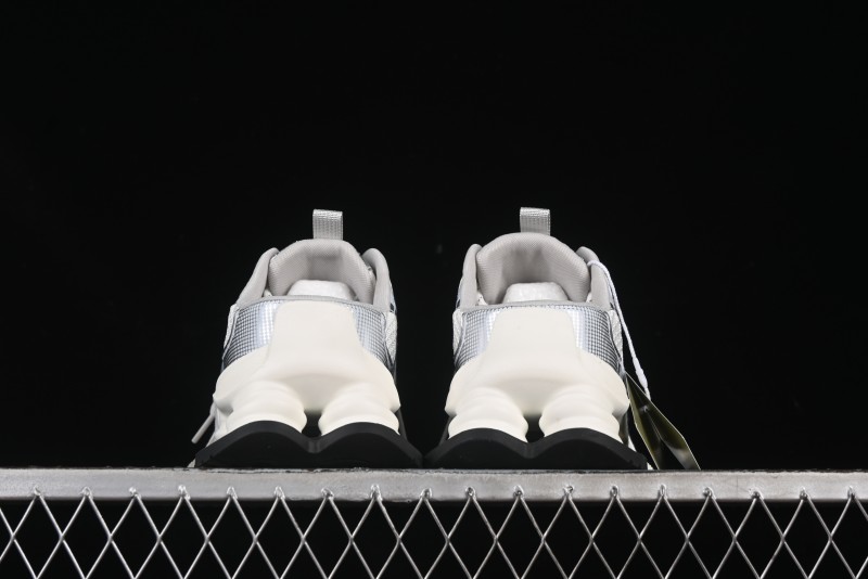GG-CC Star-Design Lace-Up Hollow-Out Platform Sneakers with 5cm Height Boost - G25U9789