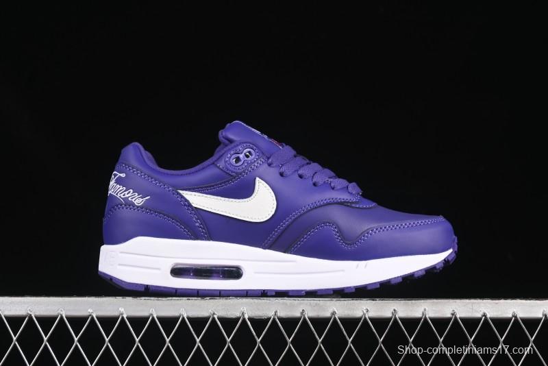 Nike Air Max 1 Retro Running Shoes with Half-Sole Air Cushion - HF8813-500