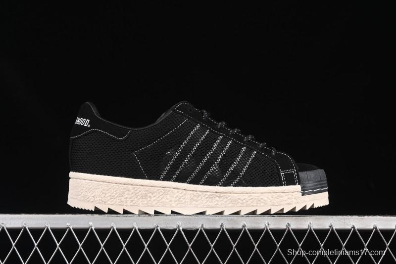 Adidas Clot Superstar IE8879 Shell Toe Casual Sneakers with Serrated Design - IE8879