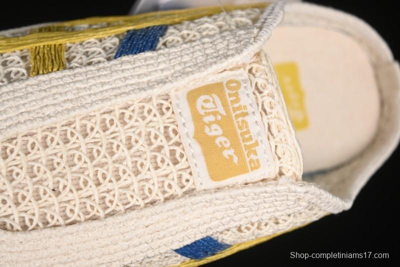 Onitsuka Tiger Mexico 66 Sabot Slip-On Shoes with Breathable Mesh Upper - 1183C123-104