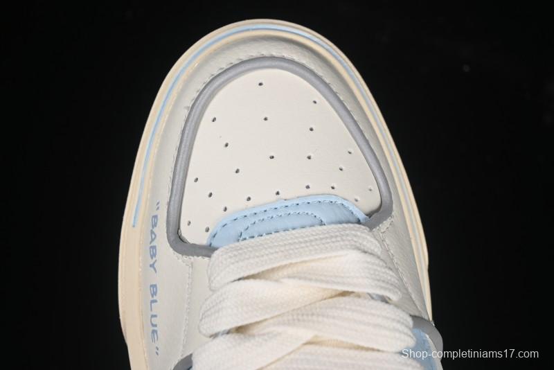 New York Yankees Chunky Liner Mid Denim Monogram Platform Sandals - 3ASXCA12N50IVS