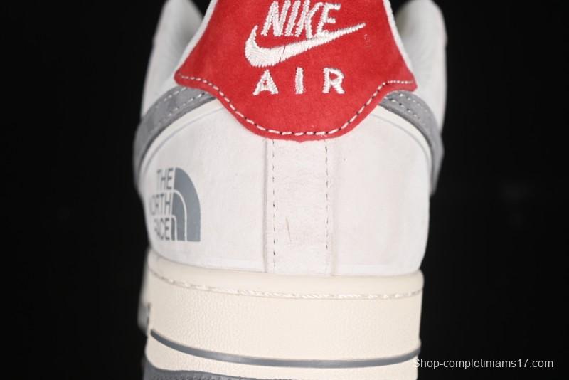 Nike Air Force 1'07 Low The North Face Collaboration Dual-Tone Snake Year Edition Casual Sneakers - YX5066-313