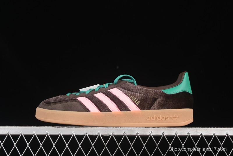 Adidas Originals Gazelle Indoor JI2714 Retro Casual Anti-Slip Wear-Resistant Low-Top Sneakers - JI2714