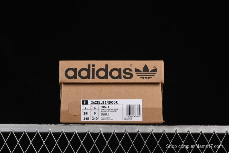 Adidas Originals Gazelle Indoor Retro Casual Sneakers with Anti-Slip and Wear-Resistant Design - JH5419