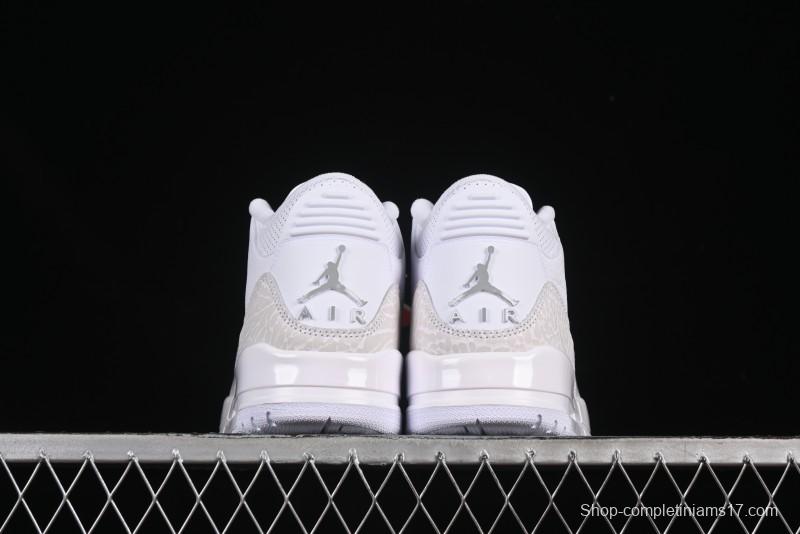 Nike Air Jordan 3 Retro Pure Money Sneakers - CT8532-111
