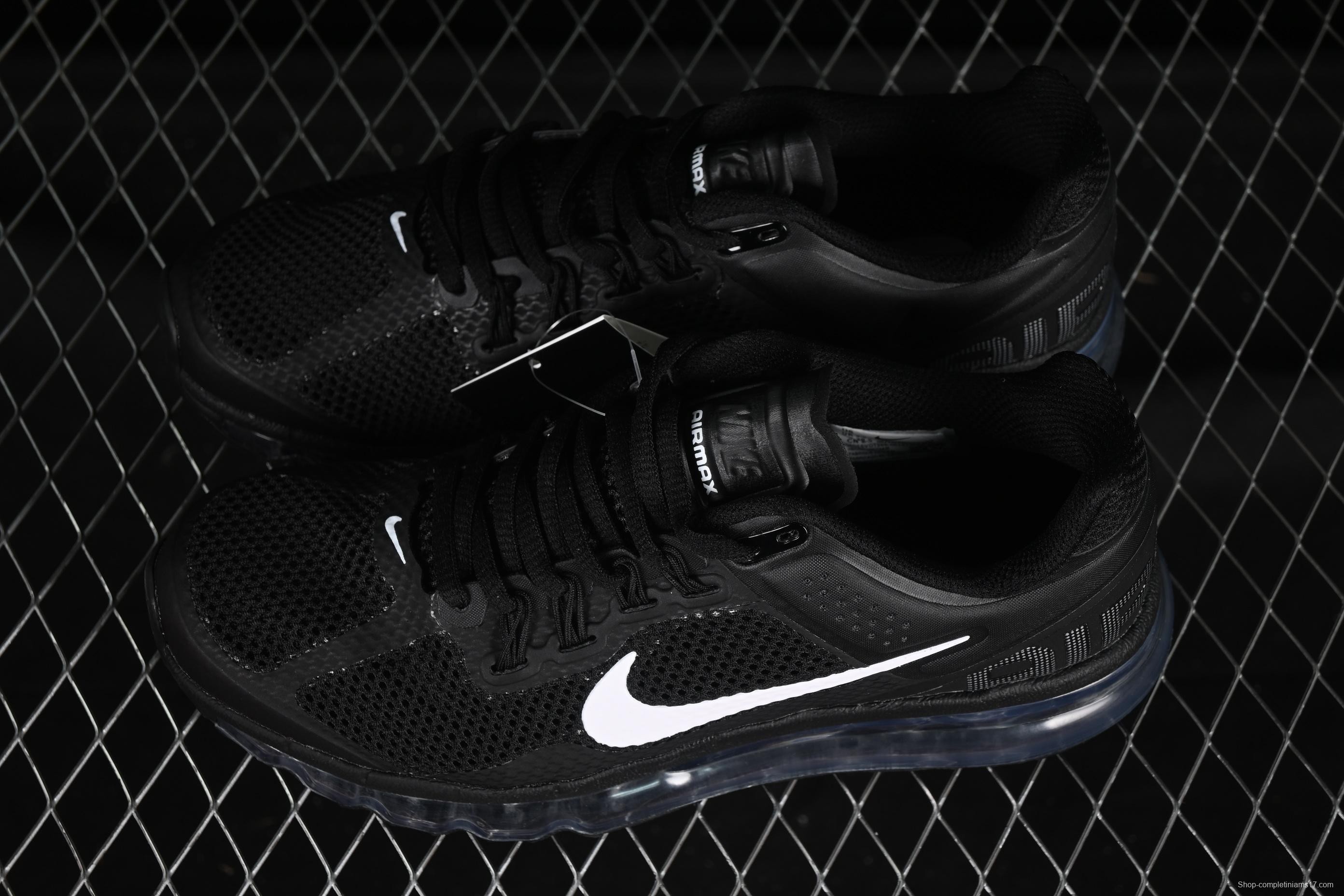 Nike Air Max 2013 Retro Breathable Mesh Running Shoes with Full-Length Max Air Cushion - 554886-108