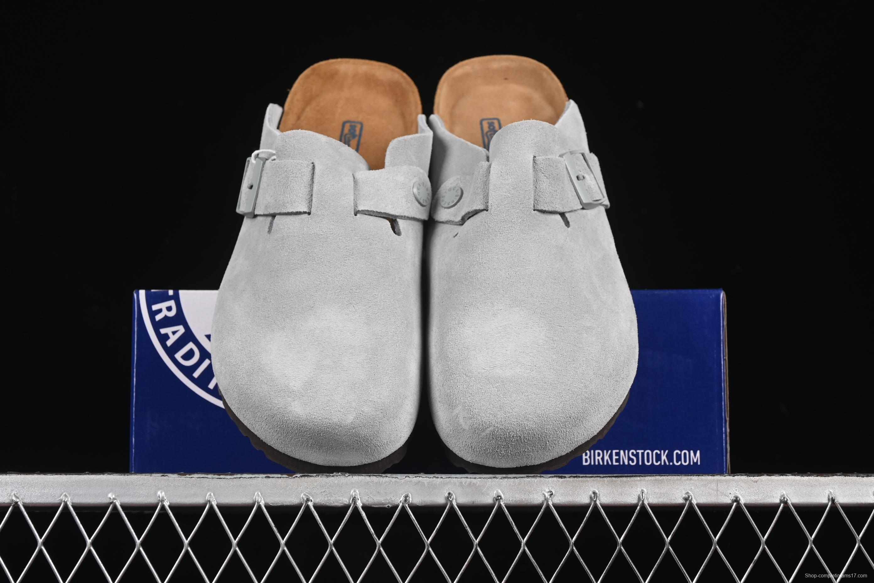 Birkenstock Arizona Soft Footbed Sandals with Suede Leather and Lambswool Lining - G.D4