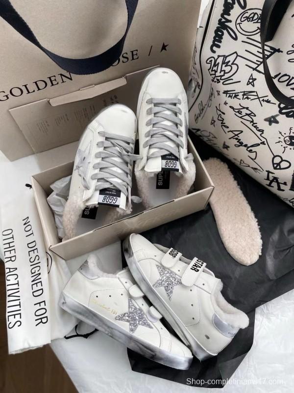 2024 Slippers GGDB White Shearling Slippers MJ00280