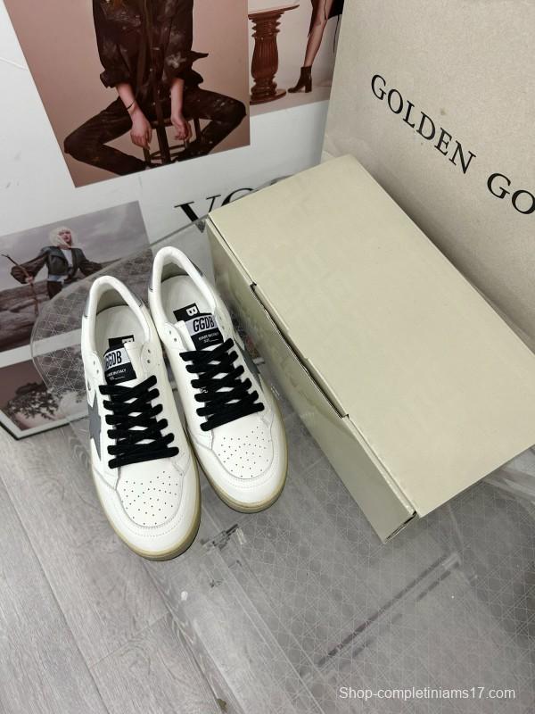 2024 Unisex GGDB White Grey Leather Sneakers MJ00260