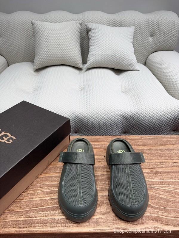 2025 UGG Green Mesh Slippers KFY00220