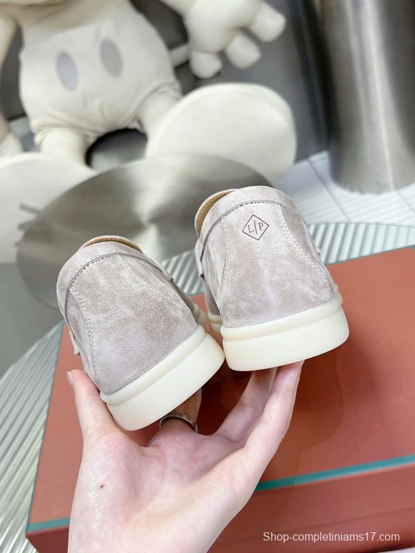 2024 Unisex Le Parmentier Beige Suede Loafers
