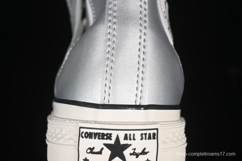 Converse Chuck 1970s Future Silver High-Top Casual Sneakers - A15187C
