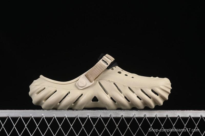 Crocs Bobs Flat Heel Closed Toe Slip-On Beach Clog Sandals