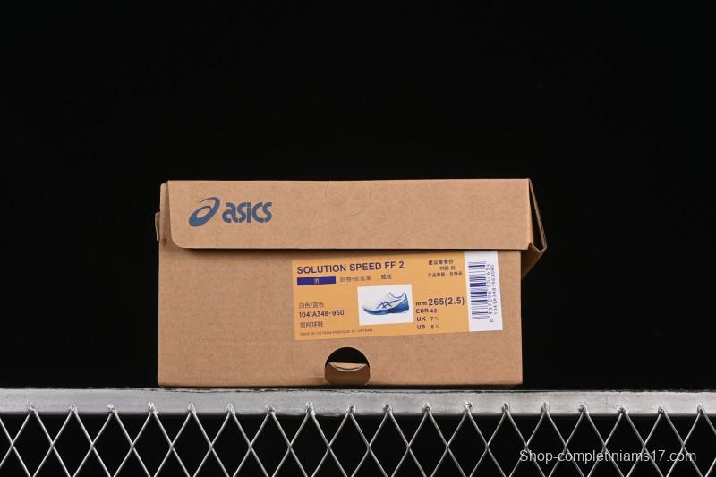 Asics Solution Speed FF 2 Retro Breathable Cushioned Casual Running Shoes - 1041A348-960