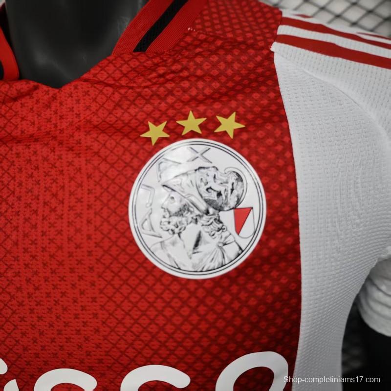 Player Version 25/26 Ajax Home Jersey