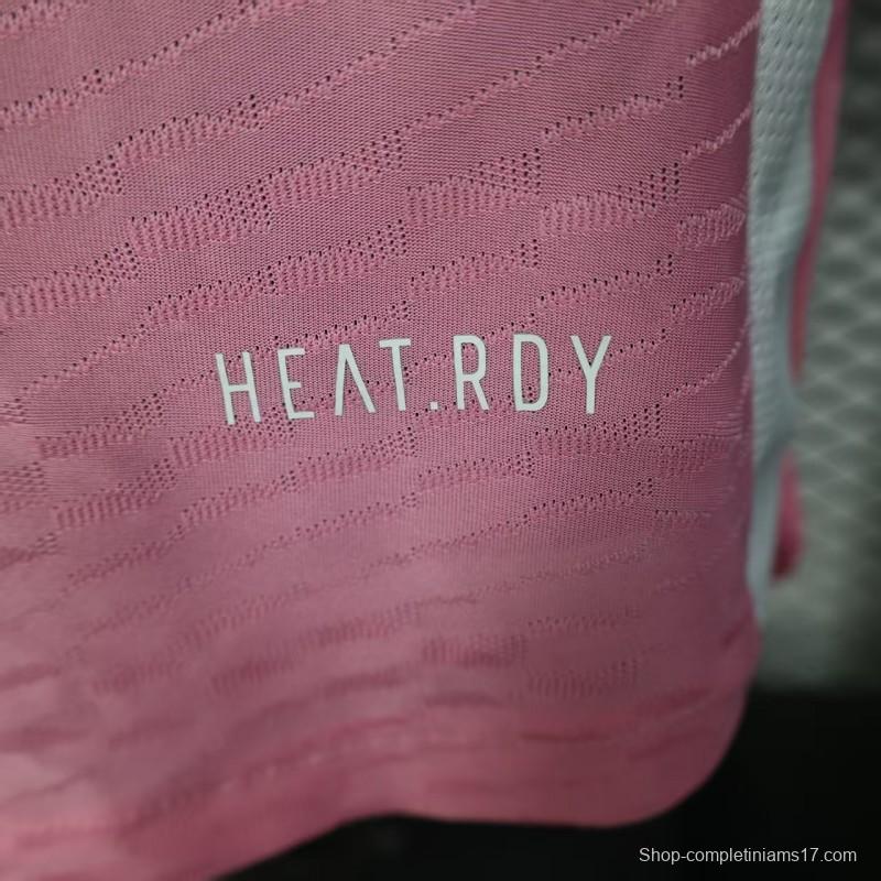 Player Version 2025 Argentina National Team Pink Training Jersey