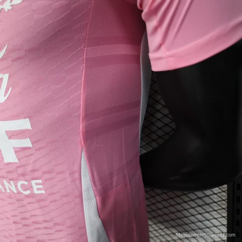 Player Version 2025 Argentina National Team Pink Training Jersey