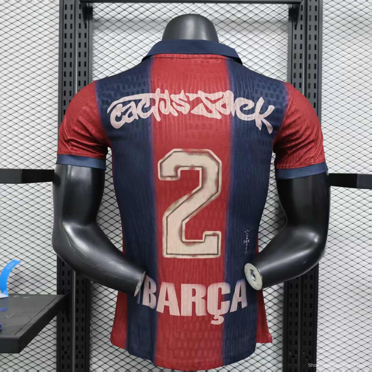 Player Version 25/26 Barcelona Travis Scott Special Jersey