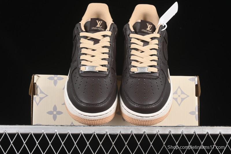 Nike Air Force 1 '07 Low LV Collaboration Coffee Brown Casual Sneakers - LW9279-007