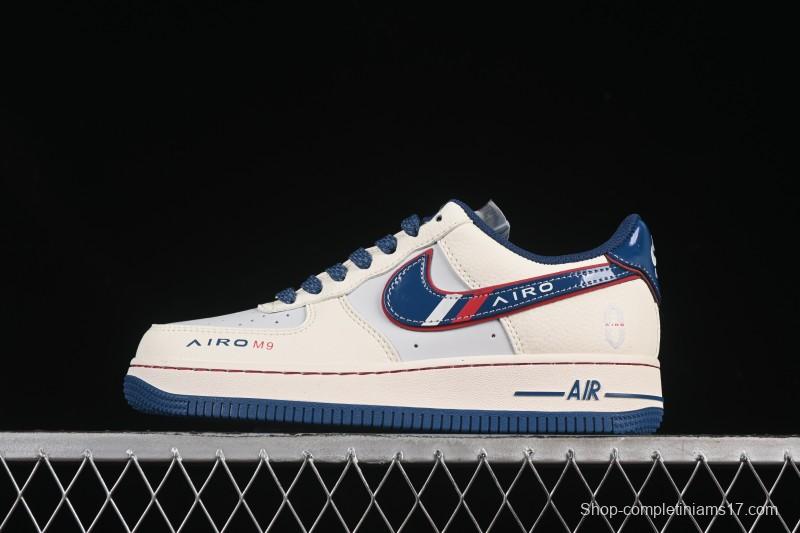 Nike Air Force 1'07 Low Blue M9 Casual Sneakers - XS1958-611