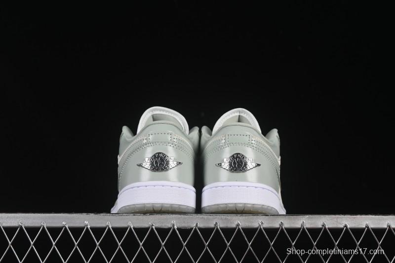 Nike Air Jordan 1 Low AJ1 Amber Green Low Top Casual Skate Shoes HF4078-100