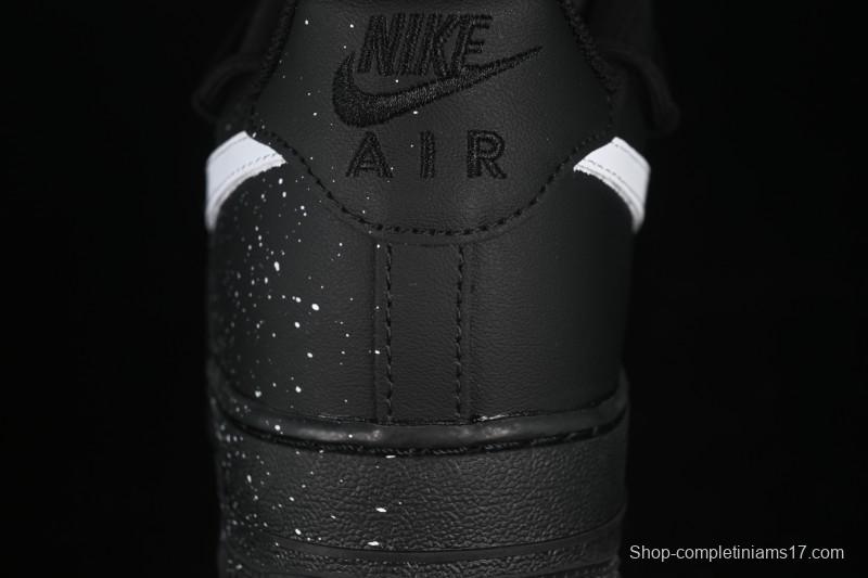 Nike Air Force 1'07 Low White Starry Splatter Casual Sneakers - ZH0316-090