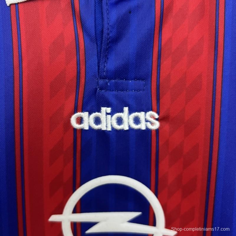 Retro 95/97 Kids Bayern Munich Home Size 16-28 Jersey