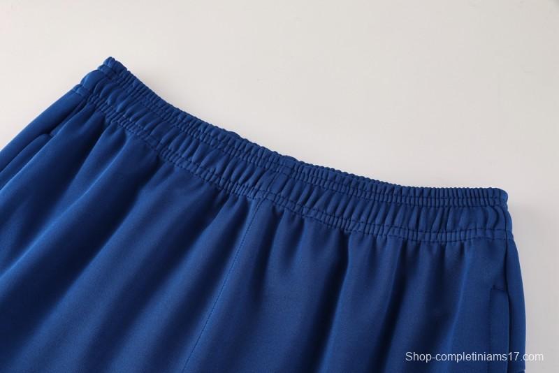 25/26 PSG Blue Full Hoodie Zipper Jacket +Long Pants