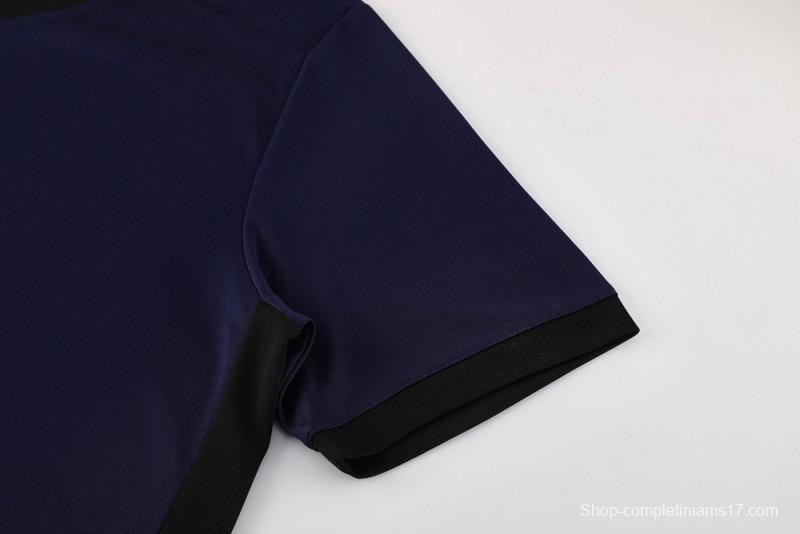 2025 NIKE Navy Short Sleeve Jersey + Shorts