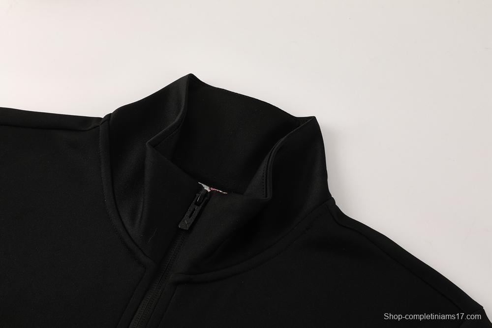 25/26 Borussia Dortmund Black/Yellow Full Zipper Jacket +Long Pants