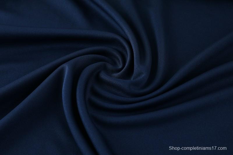 2025 Nike Navy Full Hoodie Zipper Jacket +Long Pants