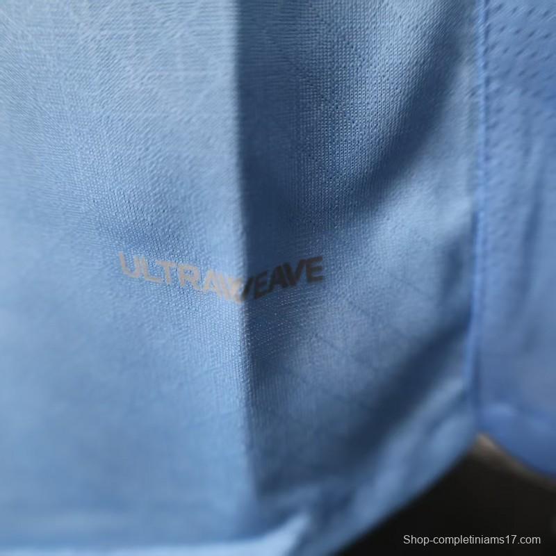 Player Version 25/26 Manchester City Home Long Sleeve Jersey