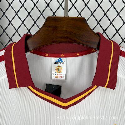 Retro 1998 Spain Away Jersey