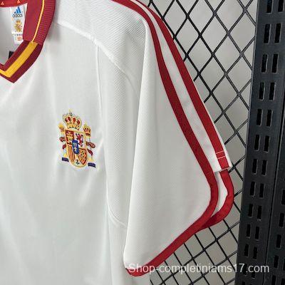 Retro 1998 Spain Away Jersey