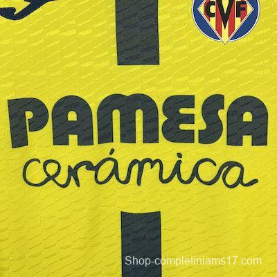 2025/26 Villarreal CF Home Jersey