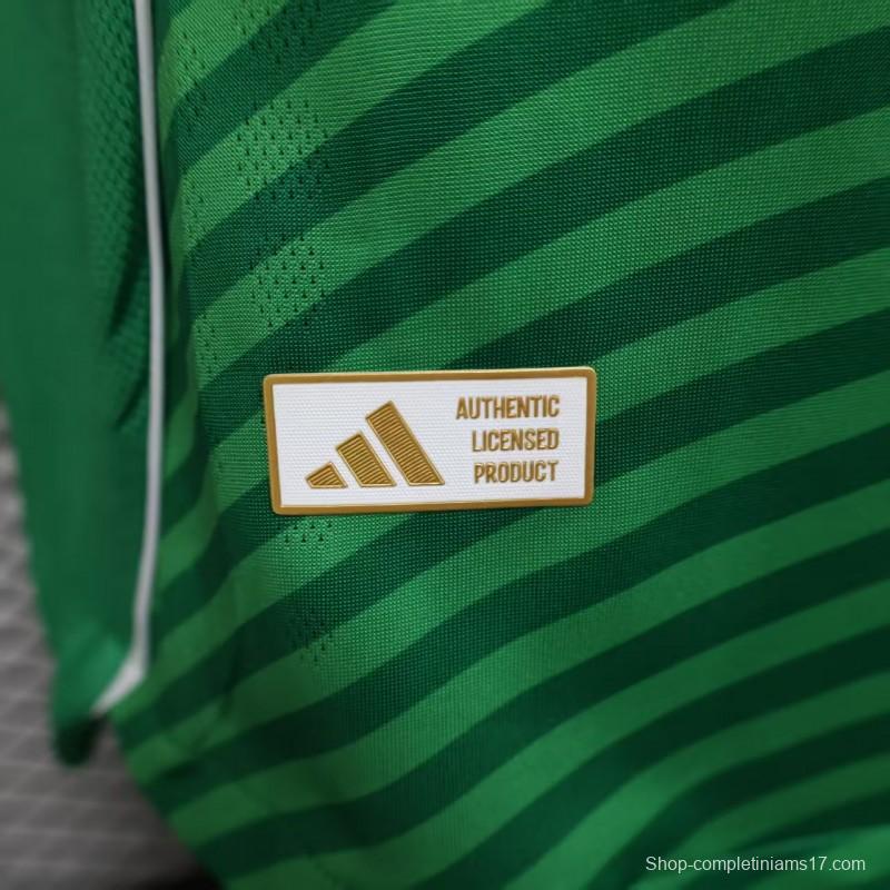 Player Version 25/26 Newcastle United Away Green Jersey