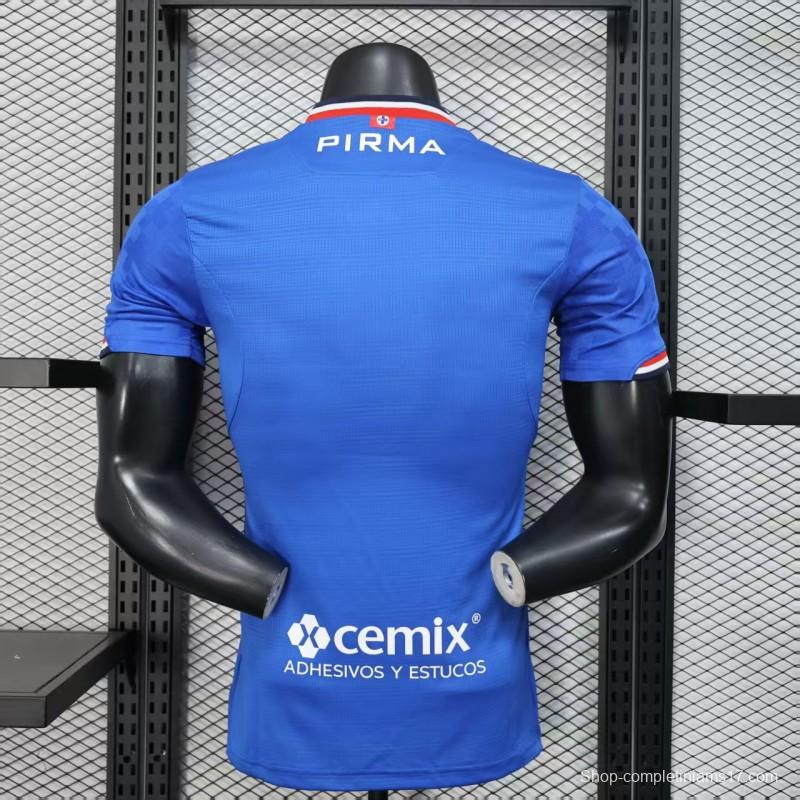 Player Version 25/26 Cruz Azul Home Jersey